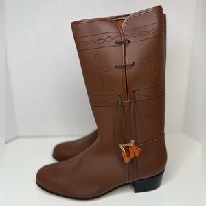 Dakota Boots Equestrian Midcalf Leather Boot Artisan Handcrafted Size 36 US 6